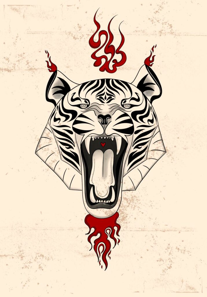 tatouages et illustrations tigrou