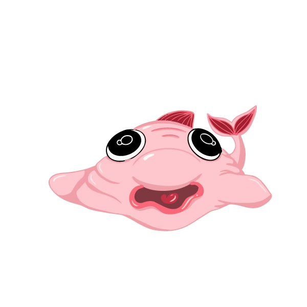 Sticker Blobfish