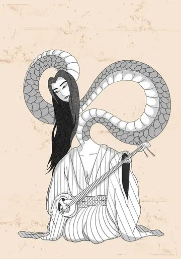tattoo et illustrations personnalisees bayonne rokurokubi japonais